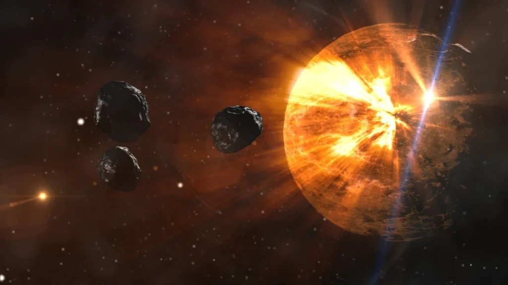 Comets attracted by earth part 2