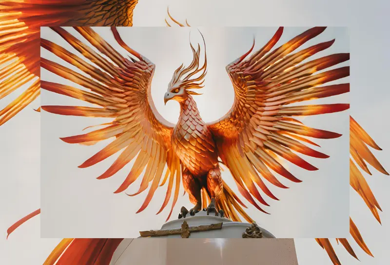 the mythical phoenix
